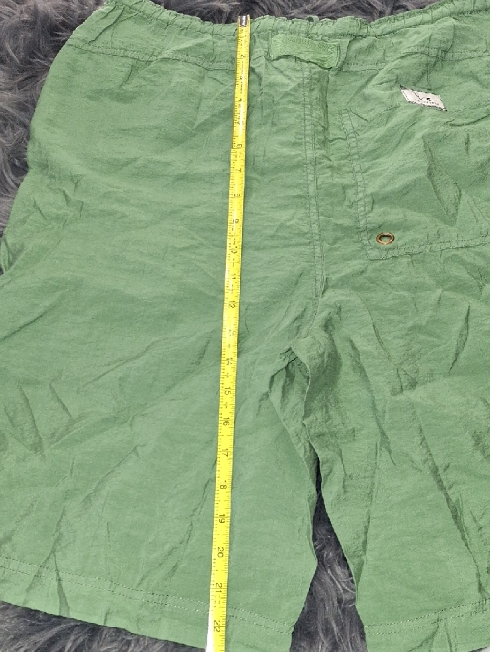 Free People Aspen Green Elastic Waist Shorts - Picture 8 of 13